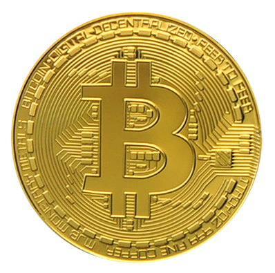 Gold Bitcoin Physical Cryptocurrency Coin